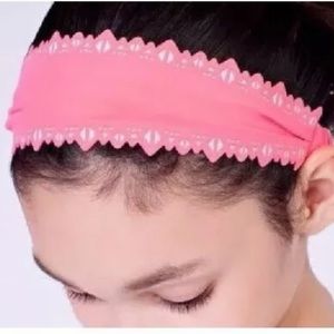 Ivivva By Lululemon Fast Beat Headband Bright Pink